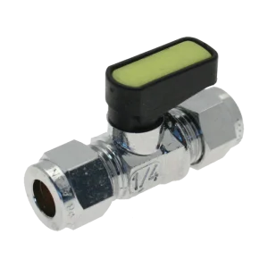 10mm Straight Mini Gas Ball Valve