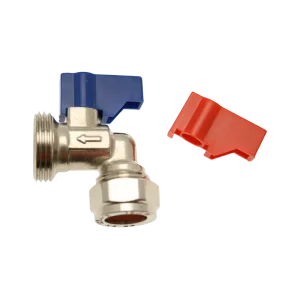 15mm Angled Washing Machine Valve