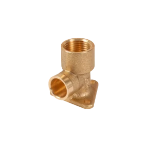 15mm x 1/2" Endfeed Wall Plate Elbow - Merinal