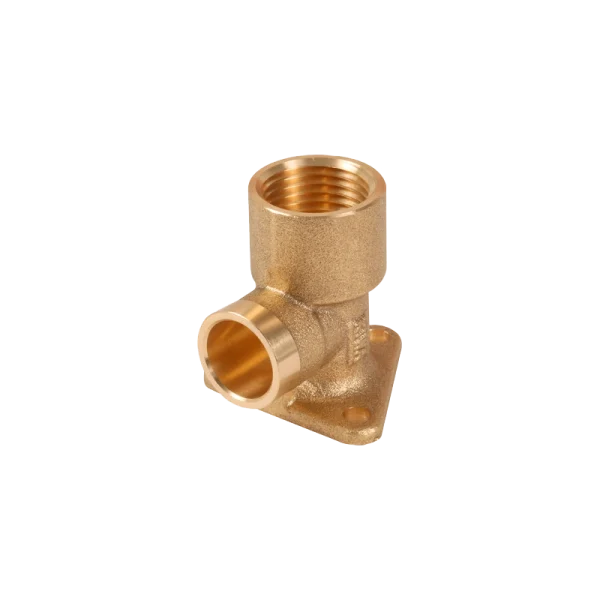 15mm x 1/2" Endfeed Wall Plate Elbow - Merinal