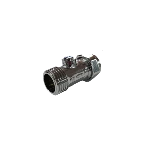 15mm x 3/8″ Flat Faced Straight Isolation valve