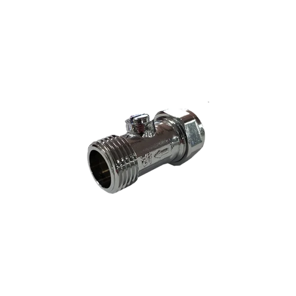 15mm x 3/8″ Flat Faced Straight Isolation valve