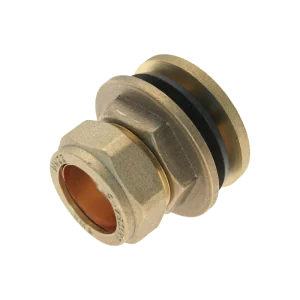 Brass Compression Tank Connector