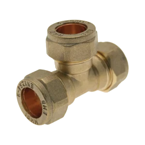Compression Brass Equal Tees