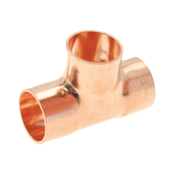 Copper End Feed Equal Tee