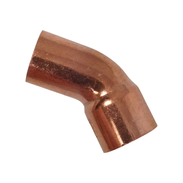 Copper End Feed Street 45° Elbow