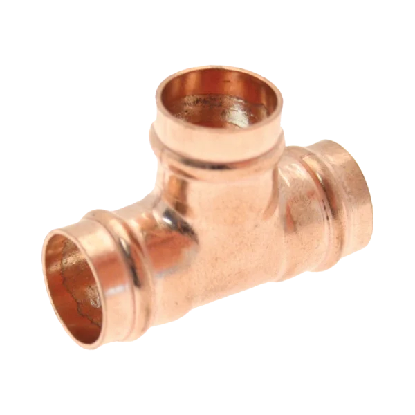 Copper Solder Ring Equal Tees