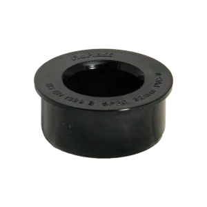 Black FloPlast Soil Ring Seal Solvent Boss Adaptor