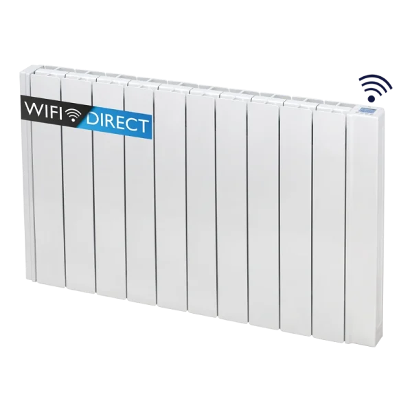 Sideview of Elnur's RD8W WiFi Programmable Electric Radiator