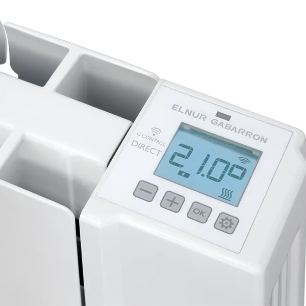 Zoomed in view of Elnur's RDW WiFi Programmable Electric Radiator Display