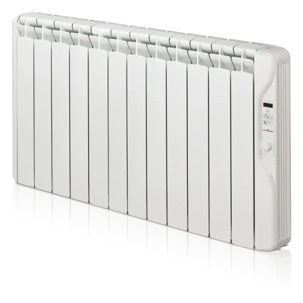 Sideview of Elnur's RF12E PLUS Programmable Eco Fluid Electric Radiator