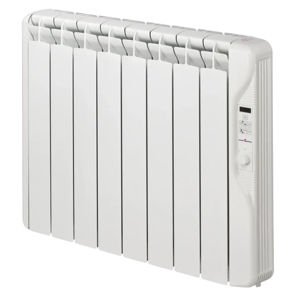 Sideview of Elnur's RF8E PLUS Programmable Eco Fluid Electric Radiator