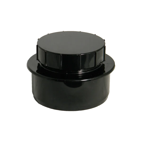 110mm Black Soil Access Cap