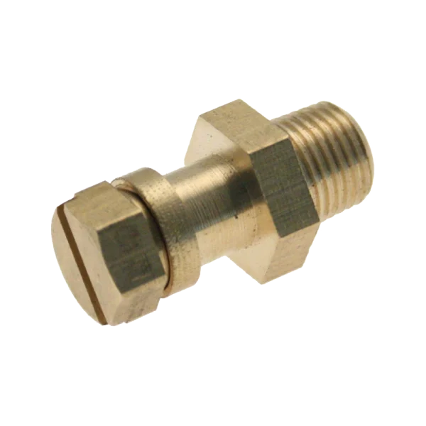 Brass Gas Pressure Test Nipple