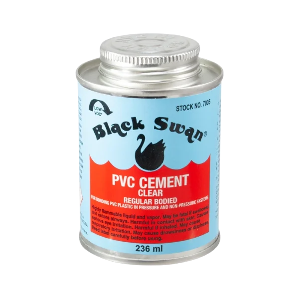PVC Black Swan 236ml Solvent Cement