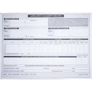 Landlord Report Pads