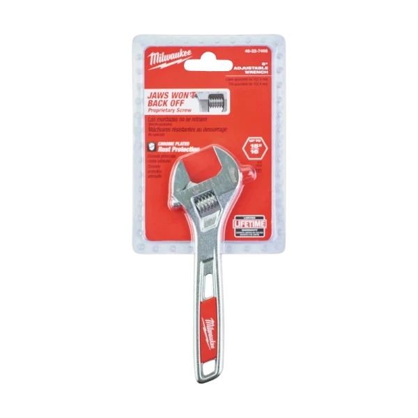 Milwaukee 150mm Adjustable Wrench - 48227406