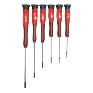 Milwaukee Precision Screwdriver Set 6pc - 4932471869