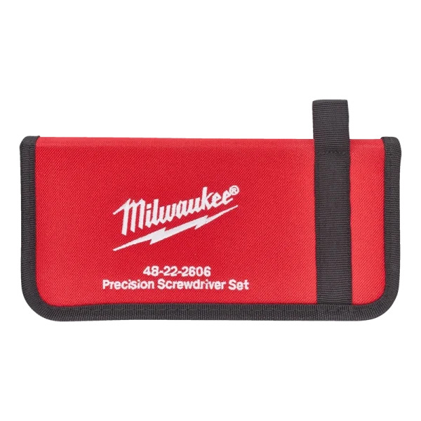 Milwaukee Precision Screwdriver Set 6pc Closed Bag - 4932471869