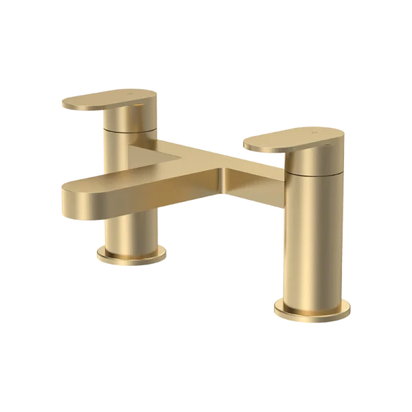 Fresssh Coral Bath Brushed Brass Mixer