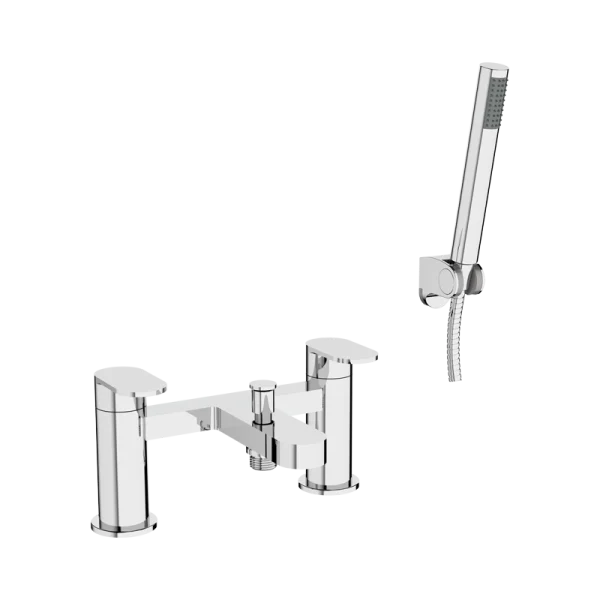 Fresssh Coral Chrome Bath Shower Mixer Inc Kit