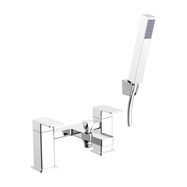Fresssh Marina Chrome Bath Shower Mixer Inc Kit