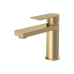 Fresssh Brooke MBM Brushed Brass Basin Mixer Including Waste