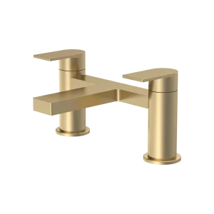 Fresssh Brooke Brushed Brass Bath Mixer