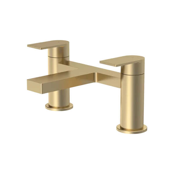 Fresssh Brooke Brushed Brass Bath Mixer