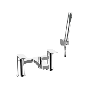Fresssh Brooke Chrome Bath Shower Mixer Inc Kit