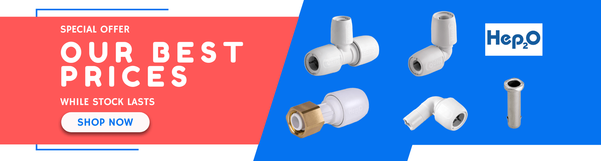 Hep2O Fittings Special Offer - Best Prices - Merinal