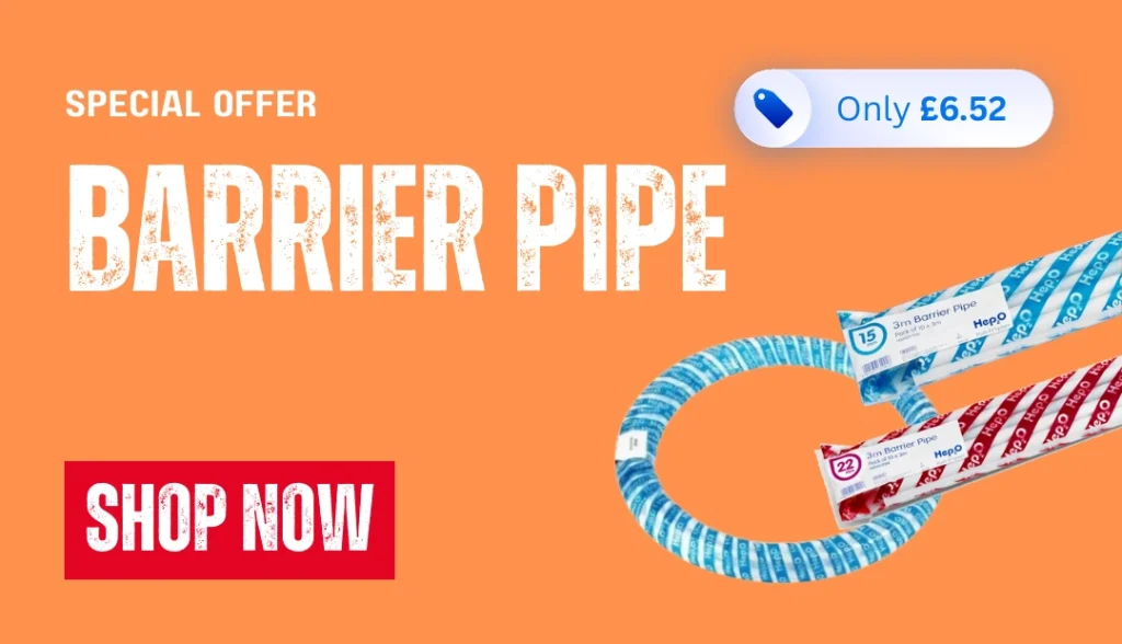 Hep2O Barrier Pipe Promo - only £6.52
