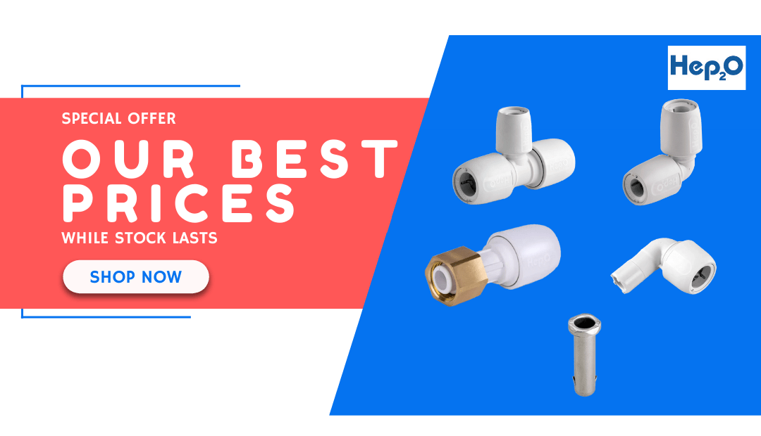Hep2O Fittings Special Offer - Best Prices - Merinal