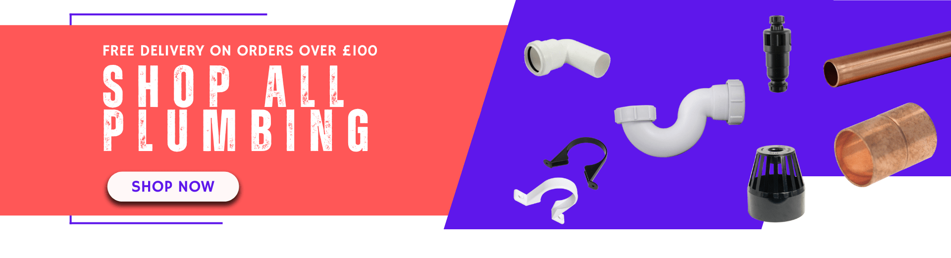 Plumbing Supplies Offer Banner