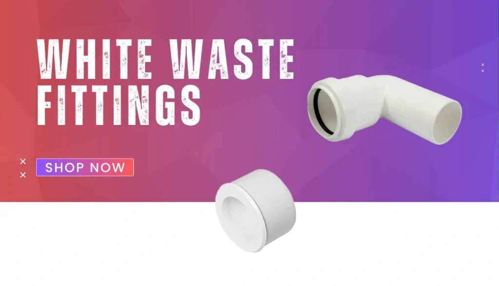 White Waste Fittings Promo