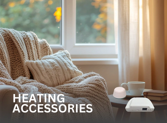 Heating Accessories Category - Wi-Fi Control Hubs, Radiator knobs, and more