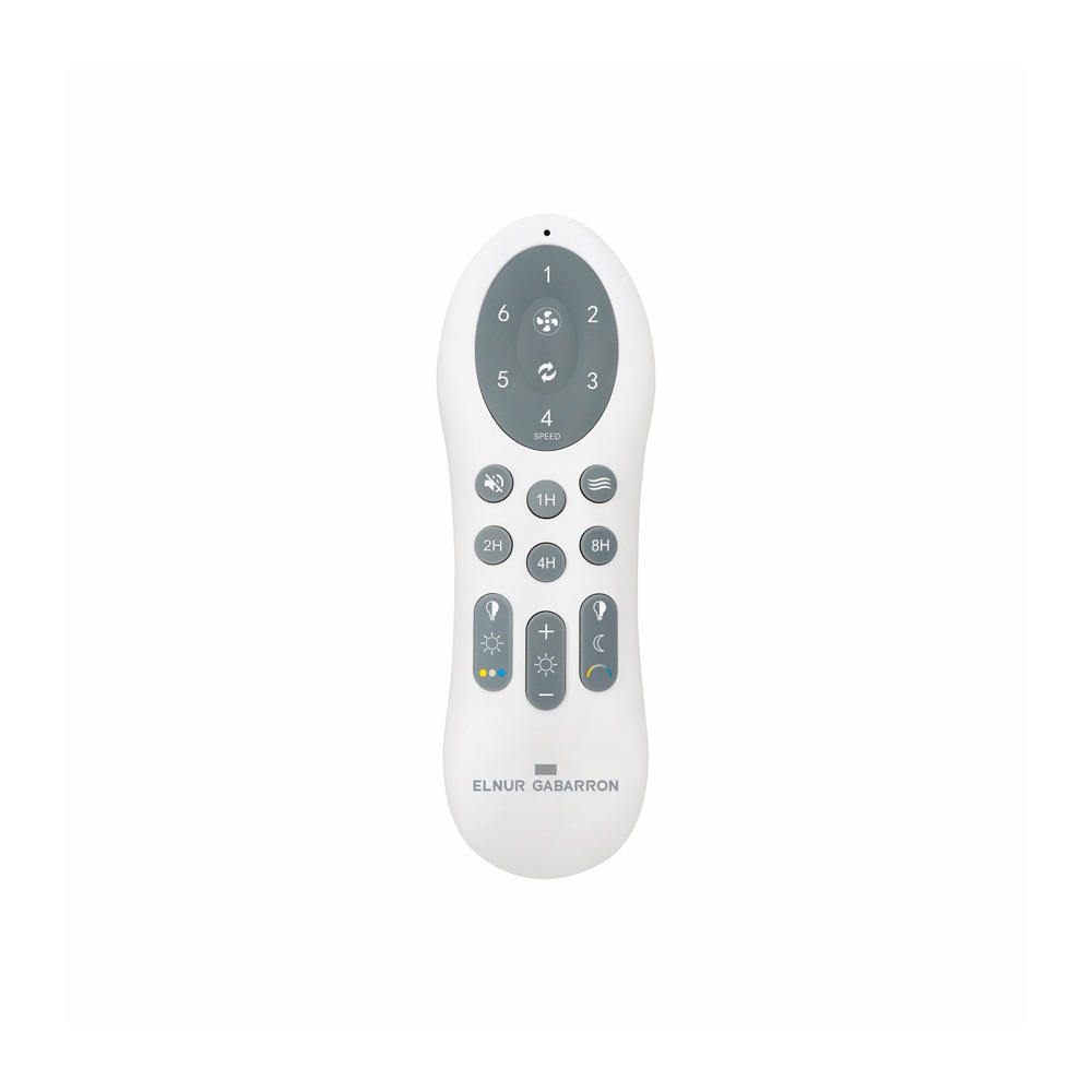 Elnur VARYS 91 PRO Retractable Blade Ceiling Fan with LED Light & Remote Control - 91cm - Image 4